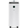 The front of the Avalla X-150 medium eco dehumidifier with a 3.5 litre tank.